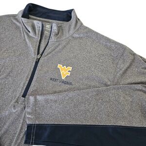 COLOSSEUM West Virginia University 1/4‎ ZIP Pullover XXL 2XL Football NCAA
